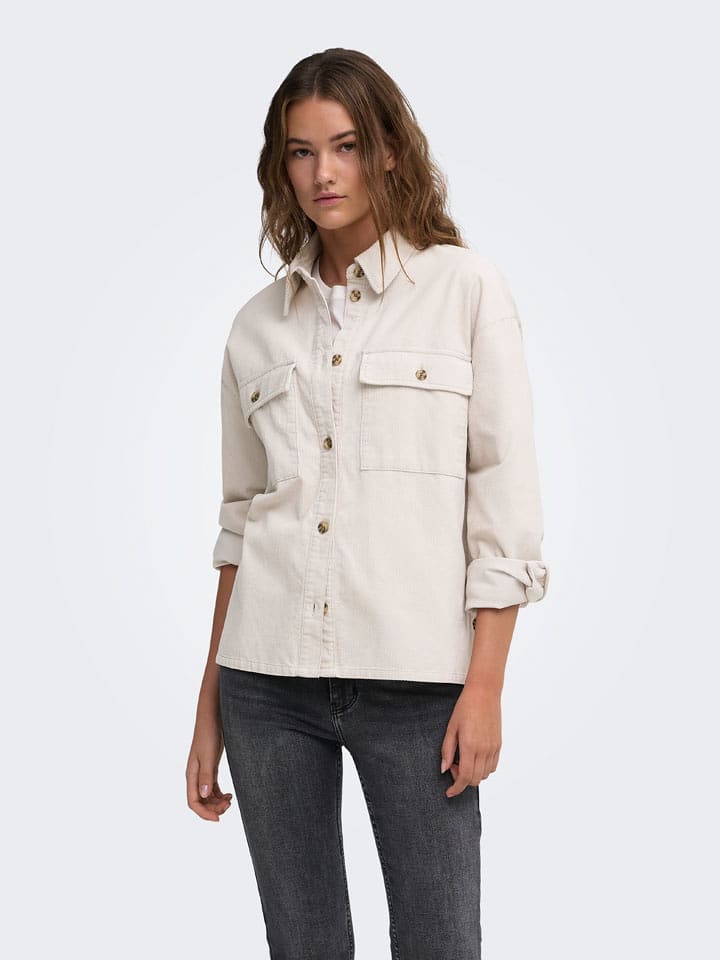 ONLY Jeansjacke in Creme - XS