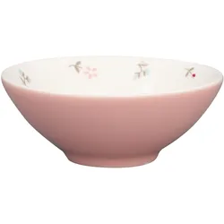 GreenGate Schale Junia inside, Ø 10 cm, Höhe 4 cm, pale pink