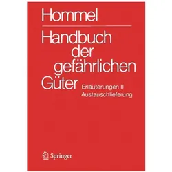 Handbuch der gefährlichen Güter. Erläut, Ratgeber