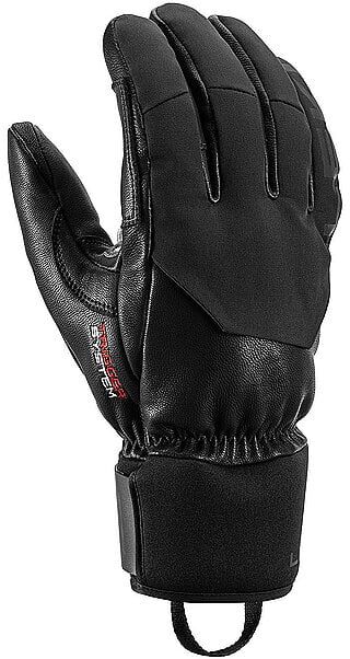 LEKI Herren Skihandschuhe Hevon 3D schwarz   10,5 M