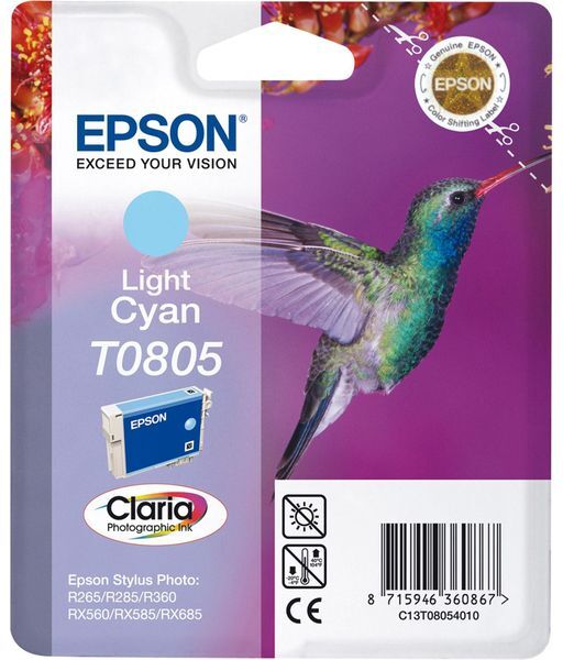 Epson C13T08054010 - Hellcyan - Druckerpatrone