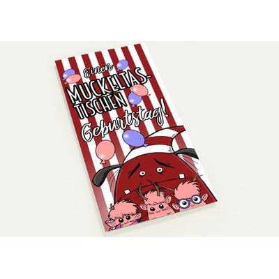 Geburtstagskarten (10er Set) ' Die drei Muckeltiere & der Wüterix'; Sonstige von Laura Mattern, MoonWalker Verlag, 978-3-9893821-1-4