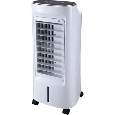 Standventilator SONNENKÖNIG "Air Fresh 7, Leistung 90/100W, Kühlen-Funktion, Befeuchtungs-Funktion", weiß, B:34cm H:77cm T:32cm, Ventilatoren, 9h Timer, Fernbedienung, Überhitzungsschutz, 4 Ventilationsstufen