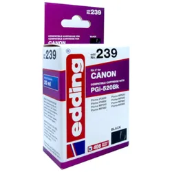 Edding für Canon PGI-520 Druckerpatrone – black – Originalprodukt