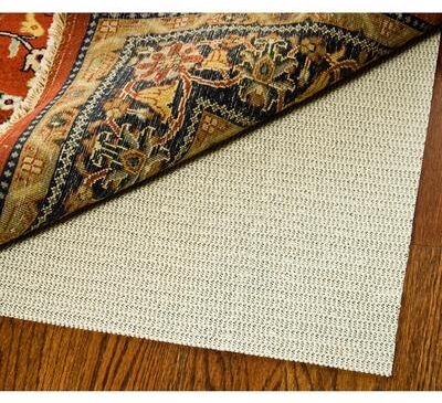 SAFAVIEH Non Slip Anti Skid Grippy Stay in place Rug Pad Under Carpet, Stable on all Hard Floors - Herringbone