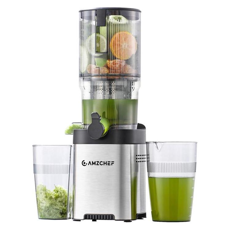 Amzchef CE-ZM1902B-SV Slow Juicer (CE-ZM1902B-SV)