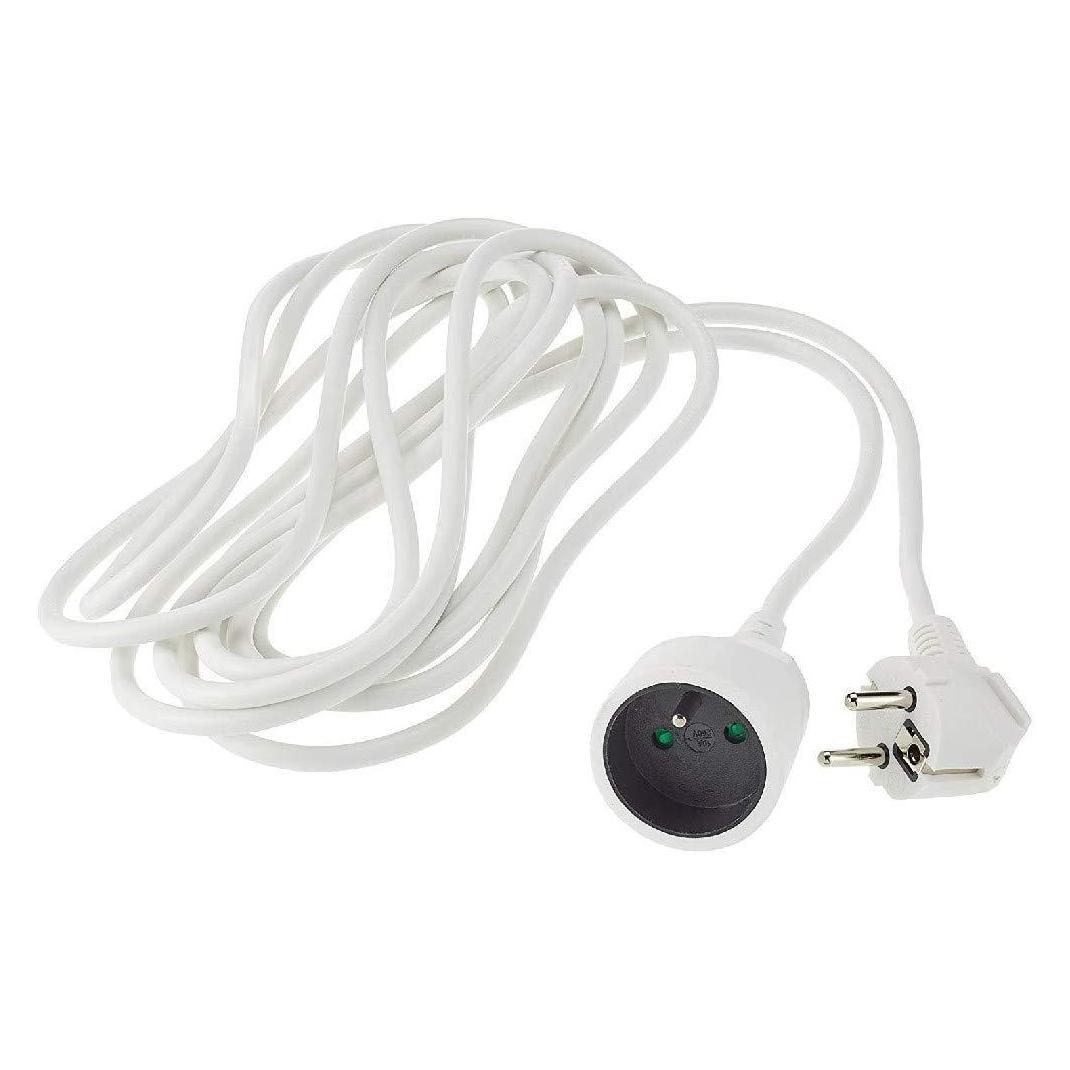 PremiumCord PPE1-03 power extension 1 AC outlet(s) White (3 m, CEE 7/3) (PPE1-03)