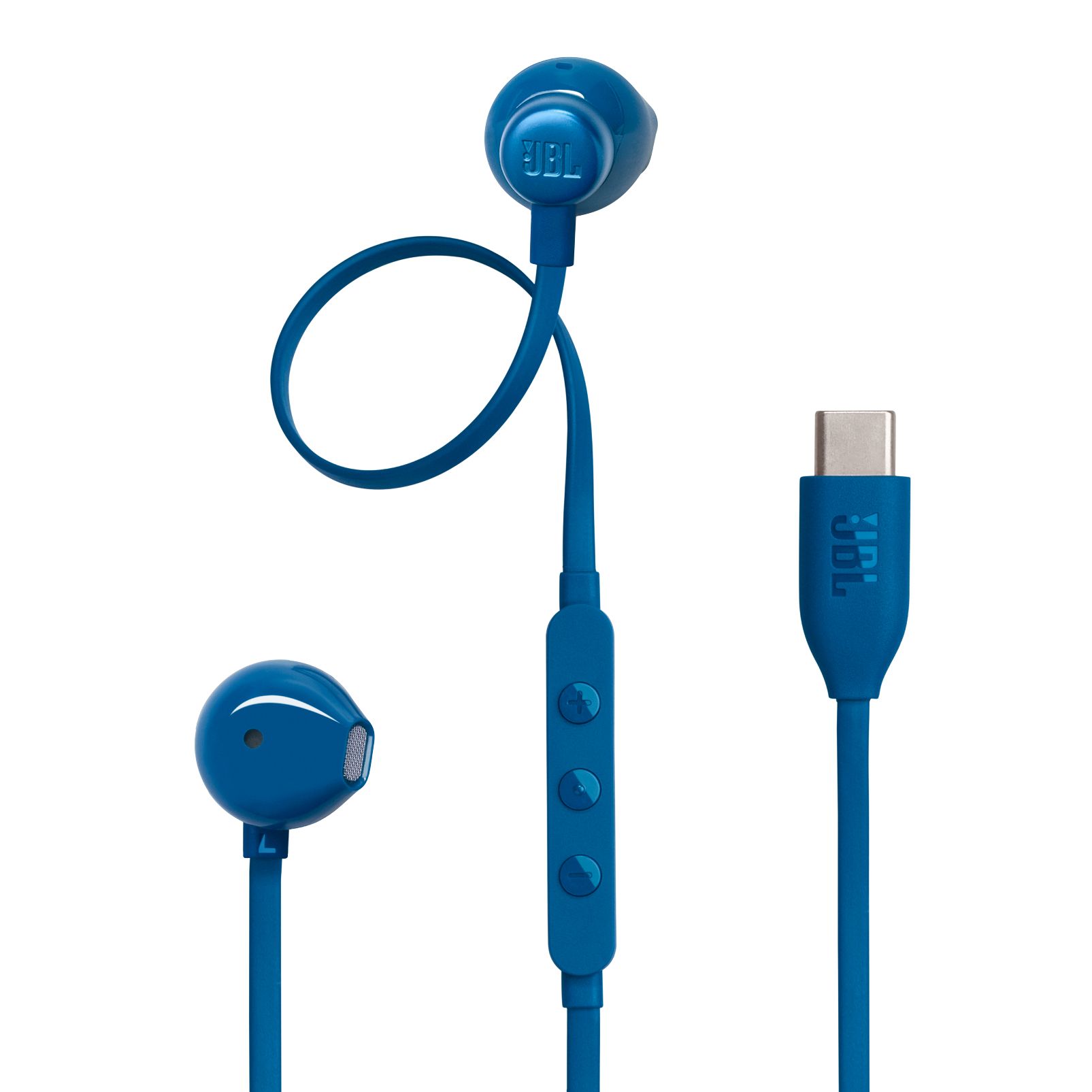 JBL Tune 305C In-Ear Kopfhörer kabelgebunden USB Typ-C (Blau) JBLT305CBLU