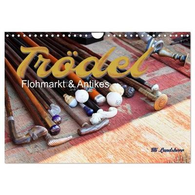 Trödel, Flohmarkt & Antikes (Wandkalender 2027 DIN A4 quer), CALVENDO Monatskalender