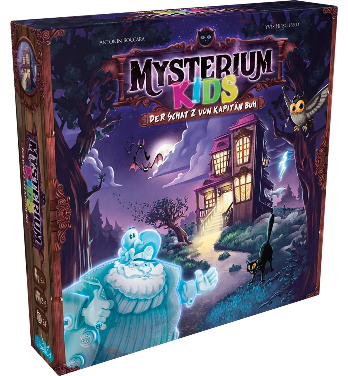 Libellud Asmodee Mysterium Kids: De schat van Kapitein Buh