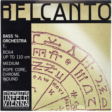 Thomastik BC64 Belcanto E Bass 3/4
