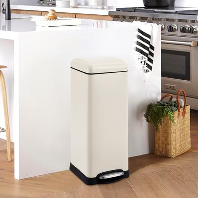 Garvee 8 Gallon Step Trash Can, with Removable Inner Bucket