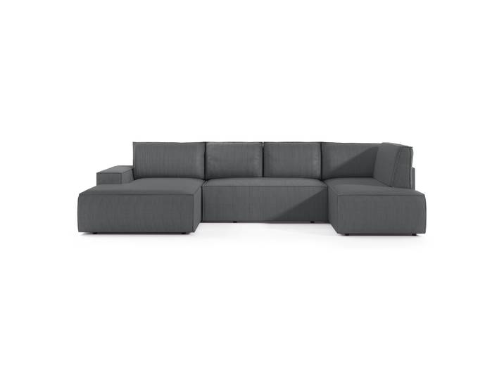 Ecksofa mit Schlaffunktion Farese New U-förmig mit Stauraum,