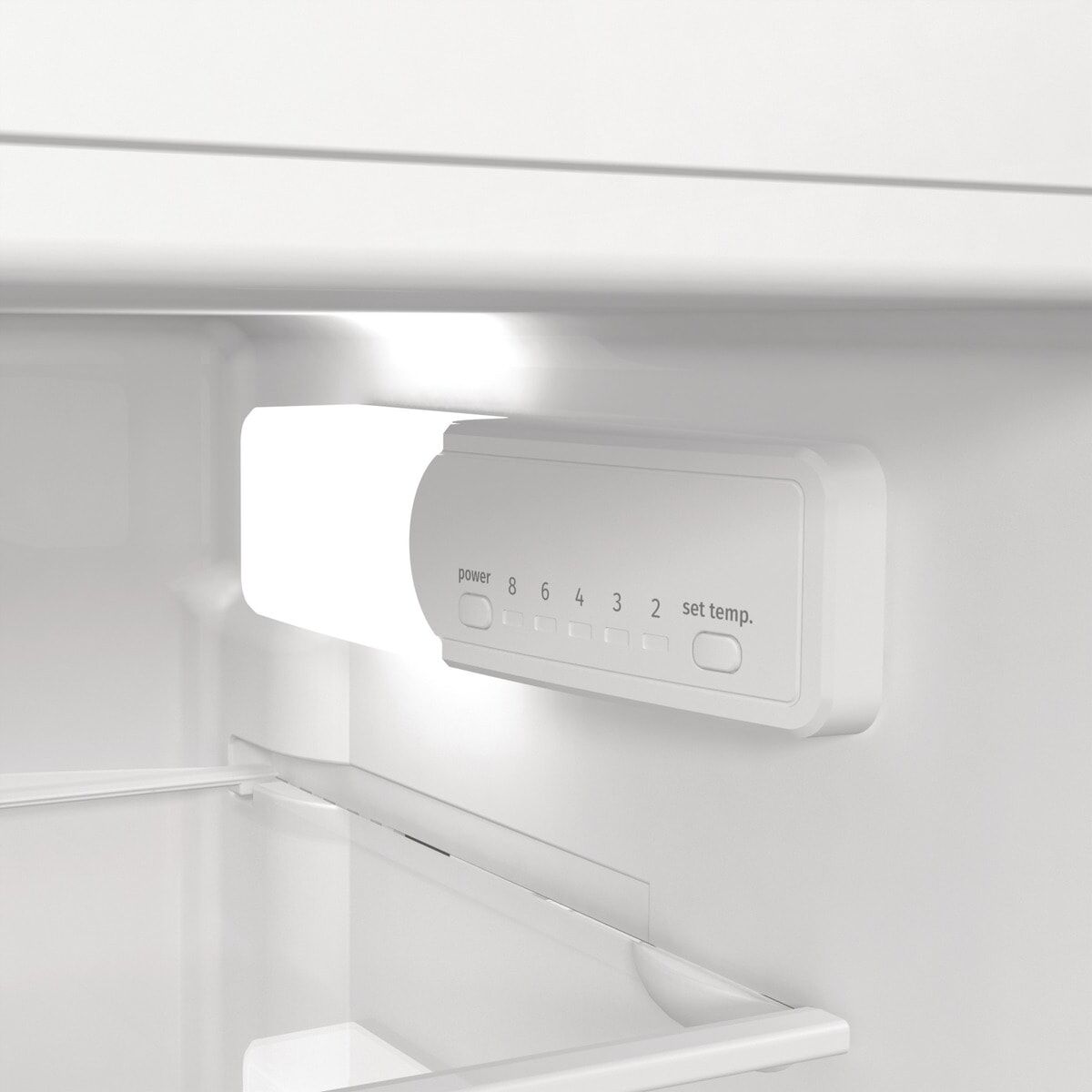 Gorenje Einbaukühlgefrierkombination "RFI512E21", Energieeffizienz: E, weiß (weiß, neutral), Rechtsanschlag, wechselbar, Kühlschränke, Einbaukühlgefrierkombination