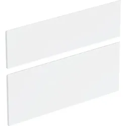 Geberit Set Schubladenfront f. US für MWT B:80cm, weiß glanz
