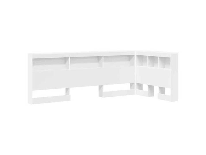 “Winter Sale TOP Tête de lit Blanc - Tête de lit de rangement Blanc 90cm - bois d'ingénierie PRO12828