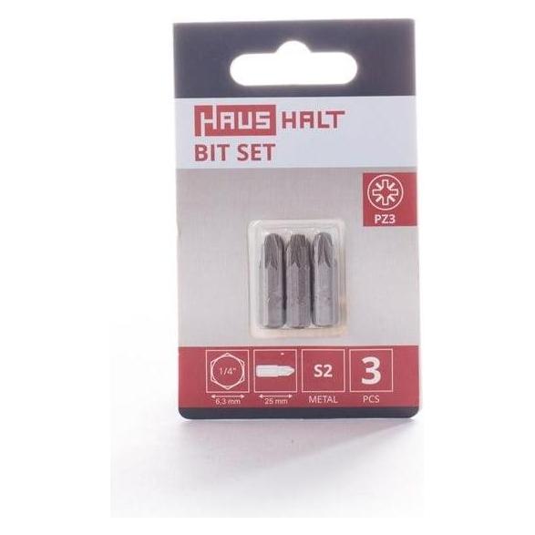 Haushalt SCREWDRIVER BIT PZ3X25MM 3PCS (33045522)