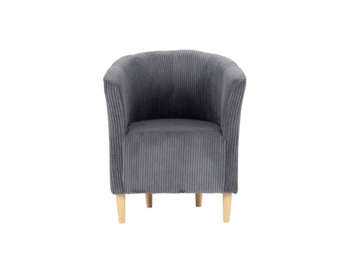 Fauteuil cabriolet MAUD II tissu lincoln gris foncé