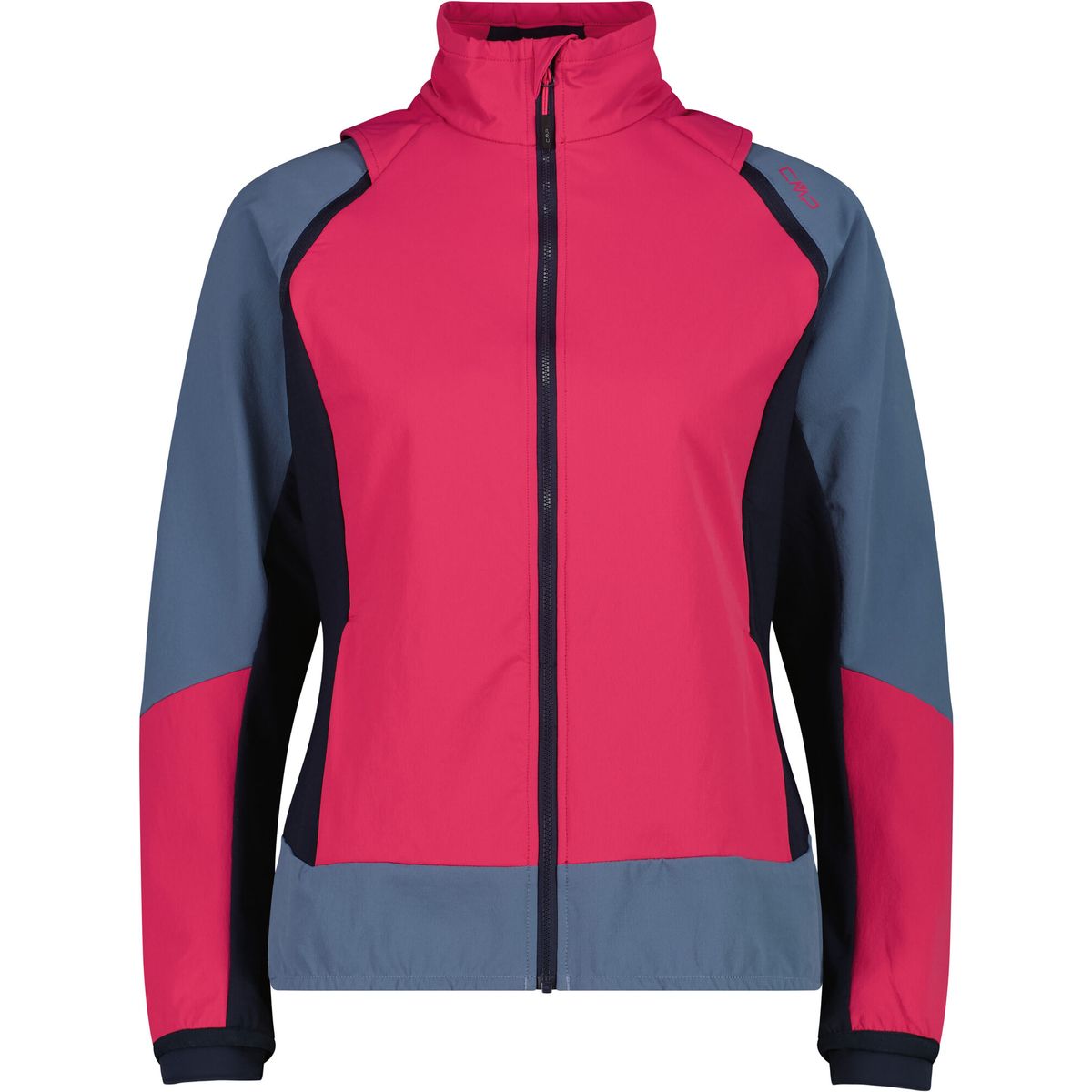 CMP Woman Jacket Hybrid With Detachable Sleeves magenta (B807) 42 35A6936-B807-42