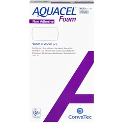 Aquacel, Verbandsmaterial, Schaumverband nicht-adhäsiv 10x20cm