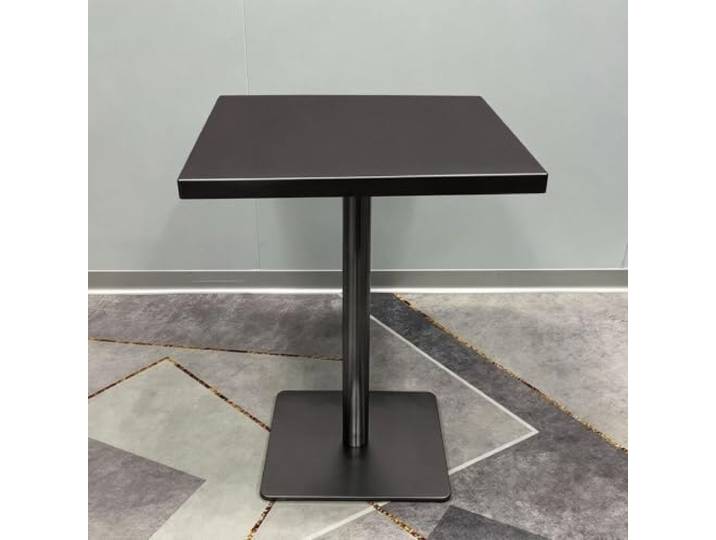 MDEUFYWEGB Kleiner runder Tisch aus Edelstahl, Bistro-Stehtisch Runder Bistrotisch aus Edelstahl für Küche Bar Esszimmer, moderner Stehtisch(G,70cm/27.5in)