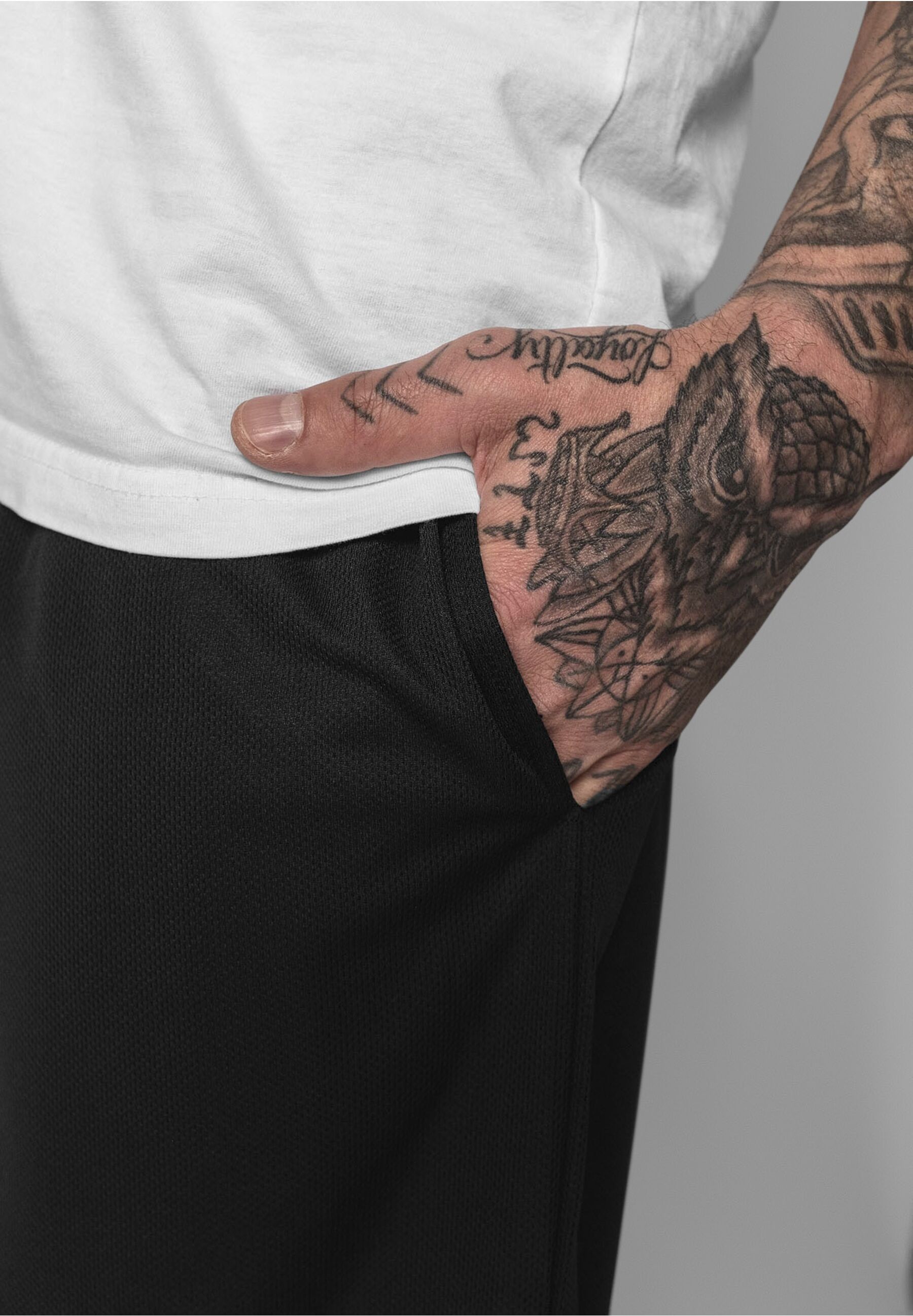 Dropsize "Dropsize Herren Dropsize Logo Mesh Shorts"