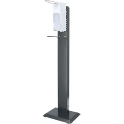 Metall Desinfektions-Ständer inkl. Kunststoff Armhebel-Spender