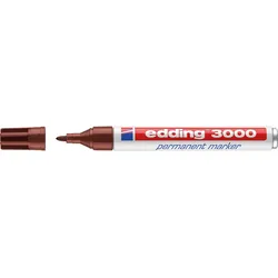 edding Permanentmarker 4-3000007 1,5-3mm Rundspitze braun