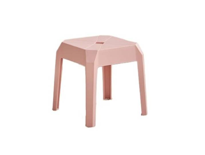 YANG11FAN Vielseitig Hocker Schuhwechselhocker am Eingang(Pink)