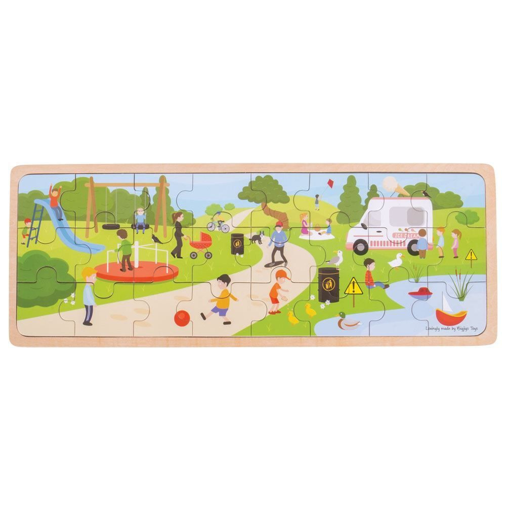 Bigjigs Toys Puzzel In het park