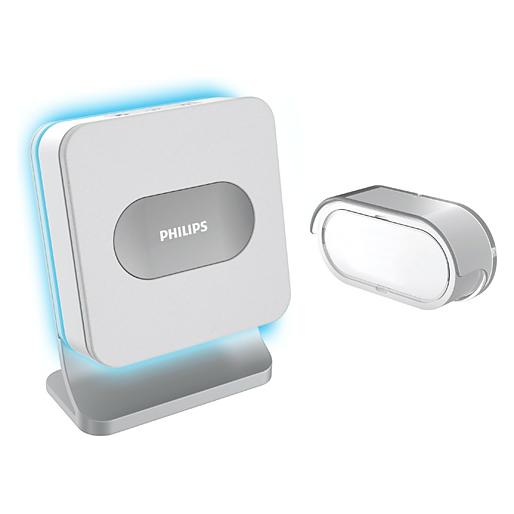 Philips WelcomeBell 300 Color Funkgong weiss Türklingel (Funk) (DES7500DCH/10)