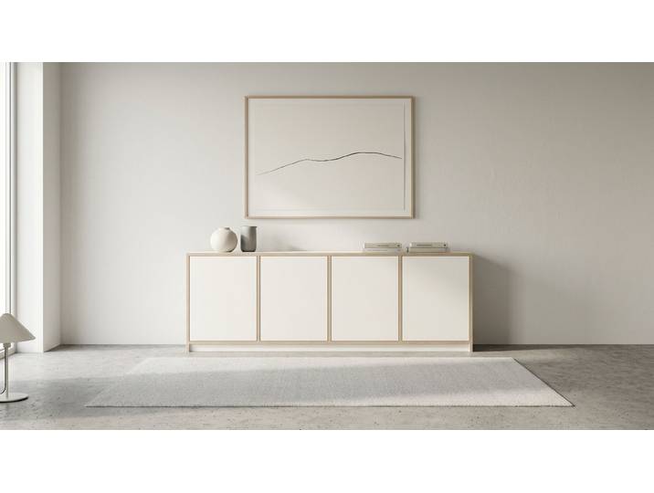Pickawood Sideboard Multiplex Multiplex Weiß