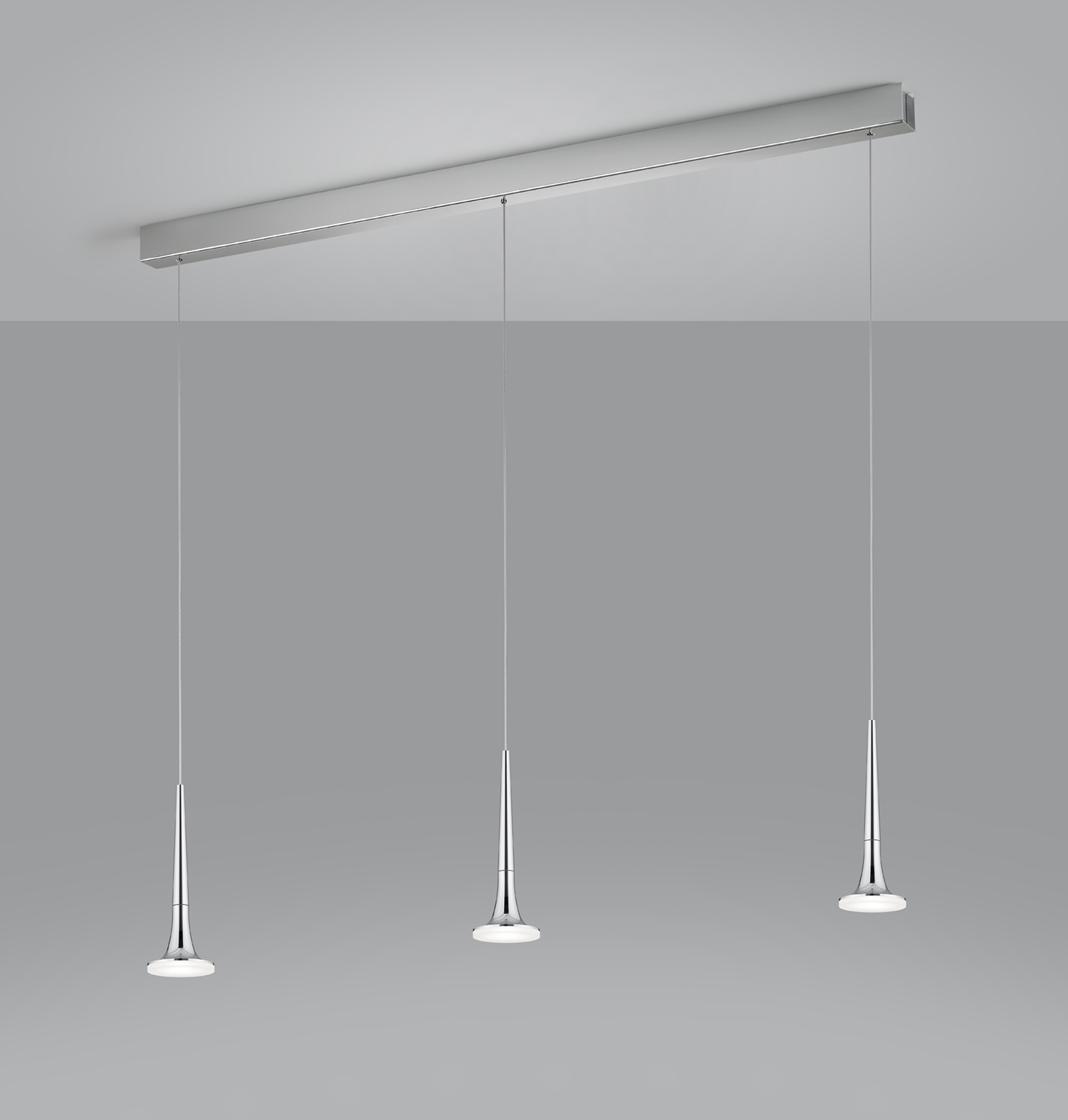 Helestra 3er-LED-Pendelleuchte FLUTE 110cm 36/2002.04 4022671109215