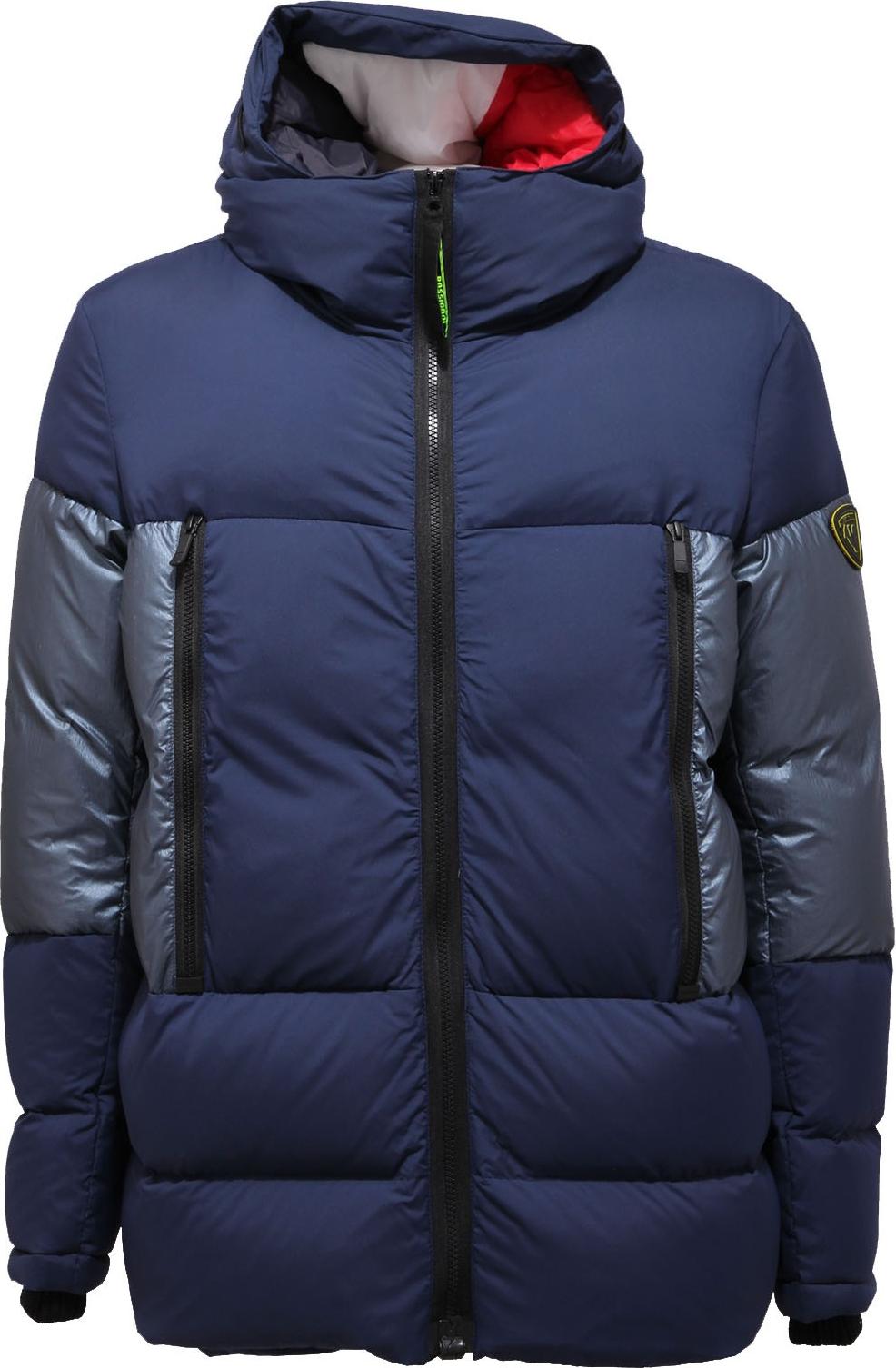 0988AC ROSSIGNOL blaue Daunenjacke Herren