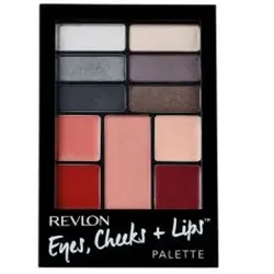 Revlon Eyes Cheeks Lips Palette 200 Seductive Smokies