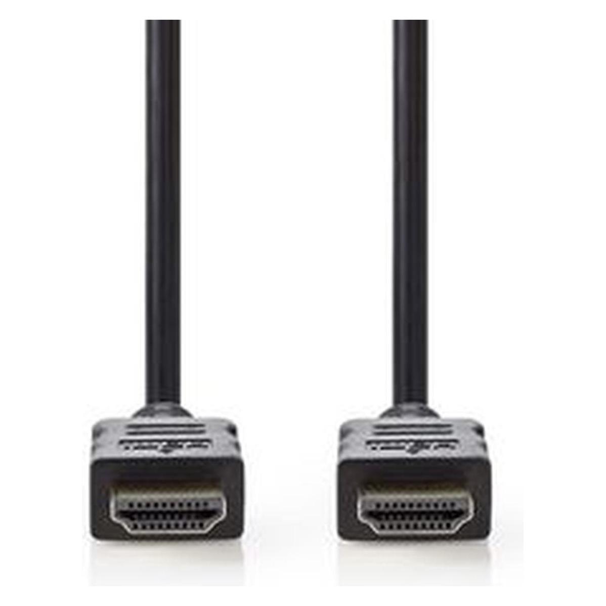 Nedis HDMI High Speed mit Ethernet 4K (5 m) (CVGT34000BK50)