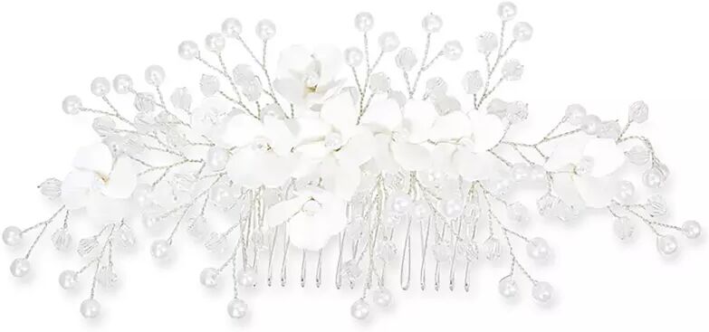 Bijou Brigitte - Haarklammer, Weiss