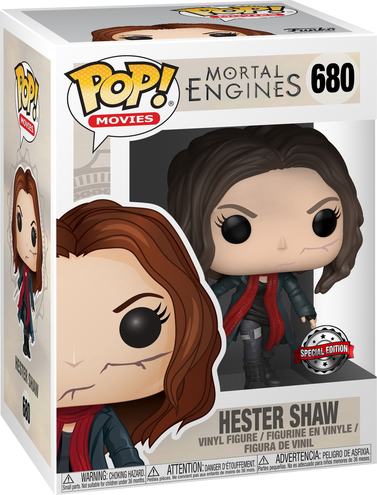 Funko Pop! Mortal Engines Hester Shaw 680 Special Edition Vinyl figuur