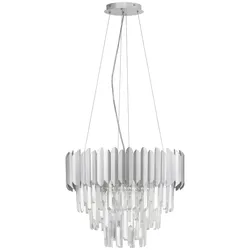 Nova Luce 9824074 Magnolia E14 Pendelleuchte Chrom