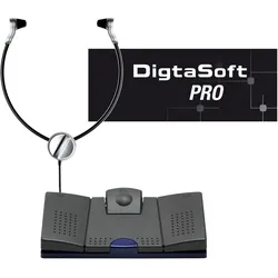 Grundig, Diktiergerät Zubehör, Digta Transcription Starter Kit 568 (DigtaSoft Pro)