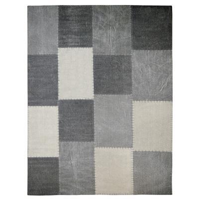 Teppich KAYOOM "Lyrical 110", bunt (multi, grau), B:80cm H:13mm L:150cm, Baumwolle, Teppiche, Teppich, Handgefertigt, hochwertig verarbeitetes Unikat im Antik-Design