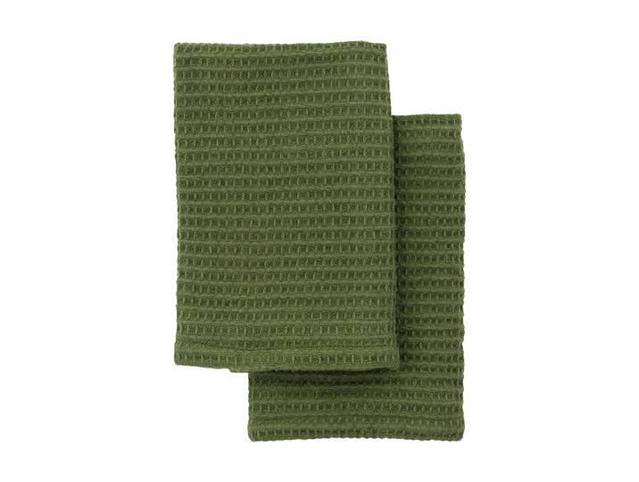 Meraki Meraki vaatdoek 30x30 cm 2-pack Groen