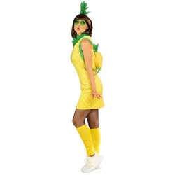buttinette Ananas-Kostüm "Fruity" für Damen