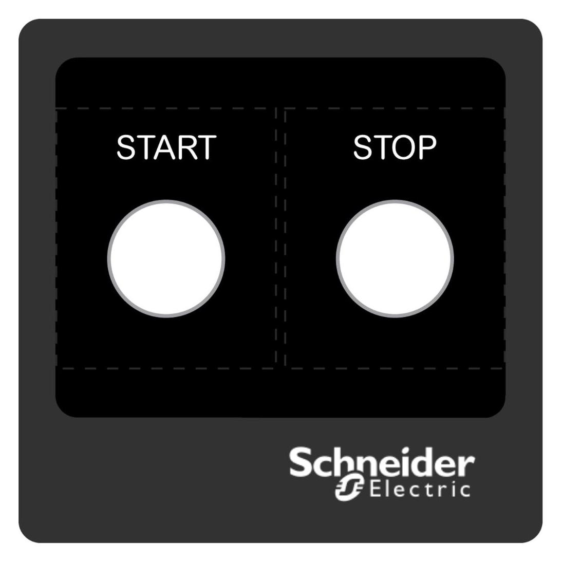 Schneider Electric Beschriftungsfeld 100x100mm, zum ZBYLEG101001 (ZBYLEG101001)