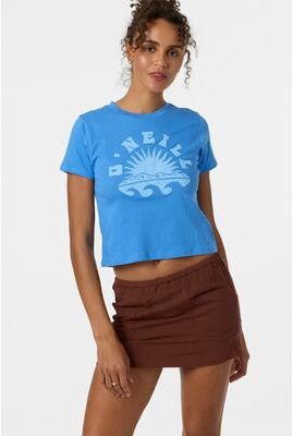 O'Neill s Strato Fitted T-Shirt in Regatta Blue, Size Medium