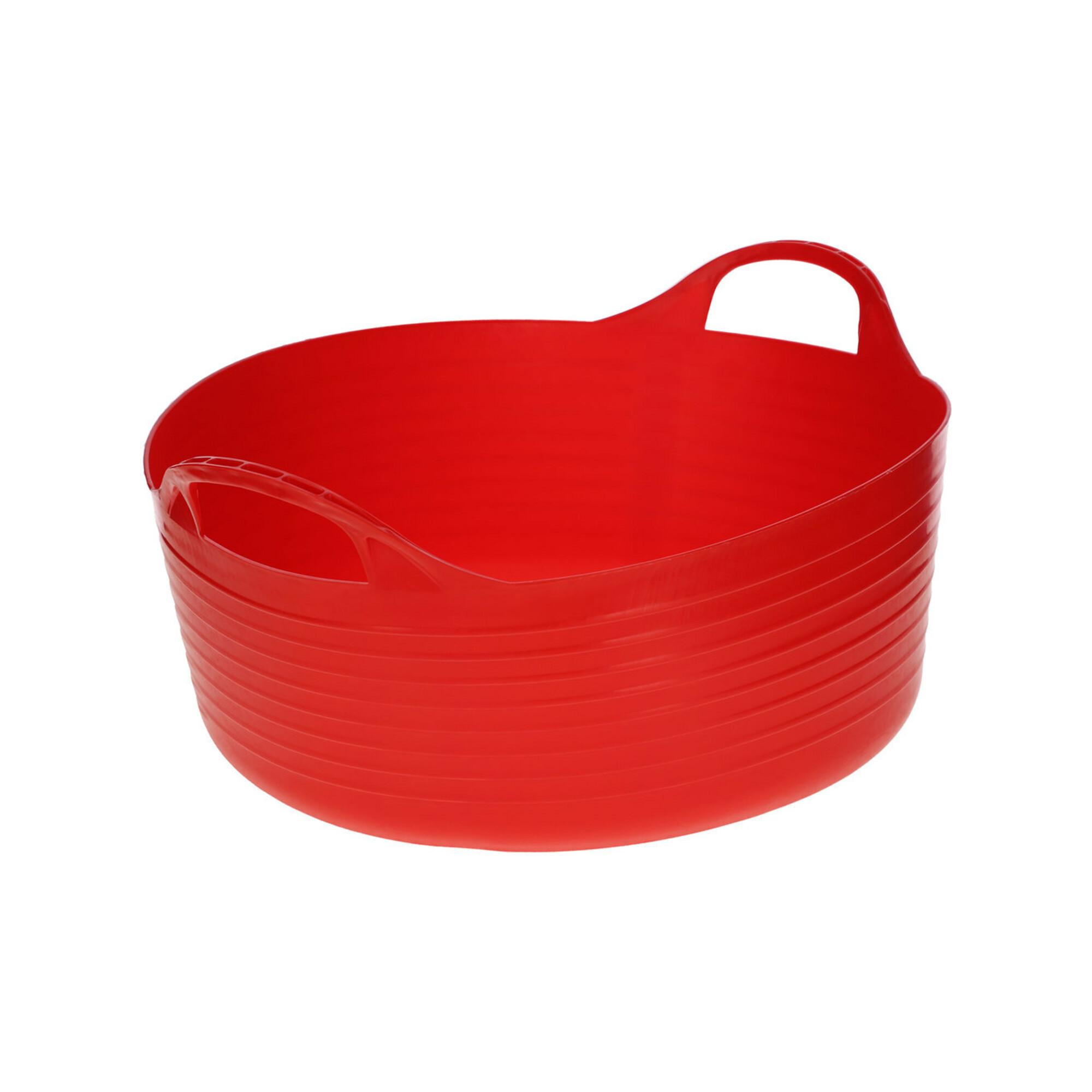 KERBL Flexibler Trog FlexBag rot 15 ltr. flache Ausf (3210247)