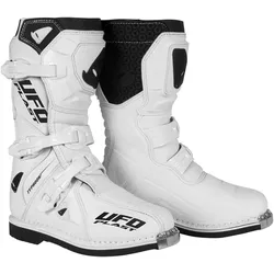 Ufo Plast, Motorradschuhe, UFO TYPHOON CROSS / OFFROAD SCHUHE KINDER / JUNIOR / KID FARBE WEISS GRÖSSE 35 - KOLLEKTION (Jungen, 35)