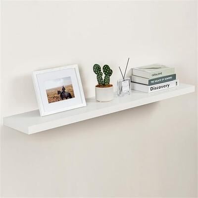 No "Floating Shelves 48 Inch Long - 9""D x 48""W x 1.5""H"