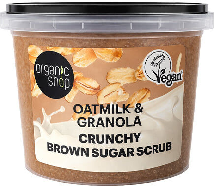 Organic Shop Oatmilk Body Scrub 250ml