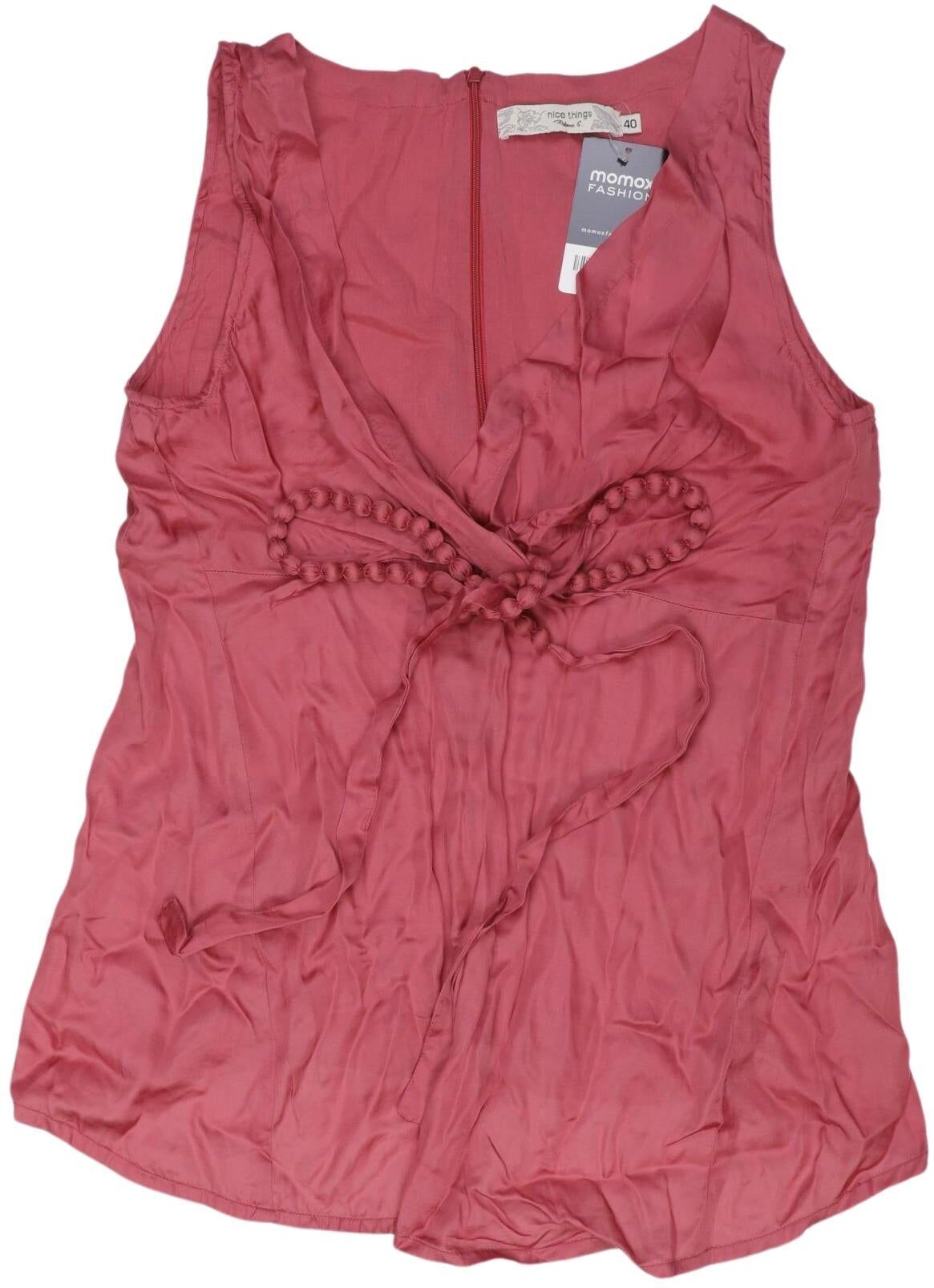 nice things Damen Top, Pink, Gr. EU 34 (IT 40), Viskose - Second Hand